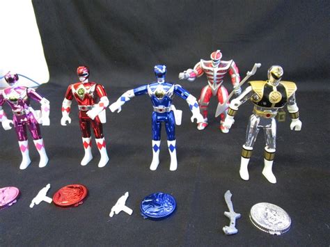 Mighty Morphin Power Rangers The Movie 1995 Action Figures W/ 1994 Lord ...