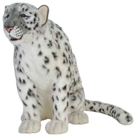 Snow Leopard Stuffed Animal - Contemporary - Kids Toys And Games - by ...