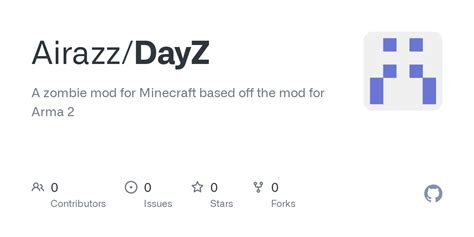 GitHub - Airazz/DayZ: A zombie mod for Minecraft based off the mod for Arma 2