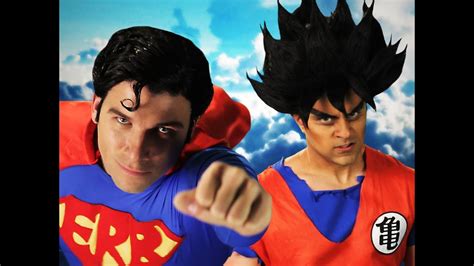 Epic Rap Battles of History feat. Ray William Johnson's 'Goku vs Superman' sample of Soulja Boy ...