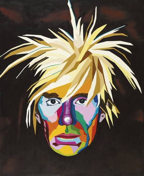 Saatchi Art Artist Dalit Marom; Painting, “Andy Warhol” #art Warhol ...