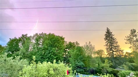 Kanata Sunset Lightening Storm : r/ottawa