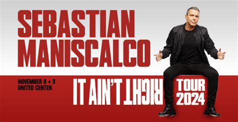 Sebastian Maniscalco 2024 Tour: Experience Unforgettable Laughter