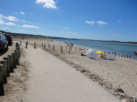 Obidos Lagoon a watersports paradise, windsurf, skydiver: Obidos Lagoon