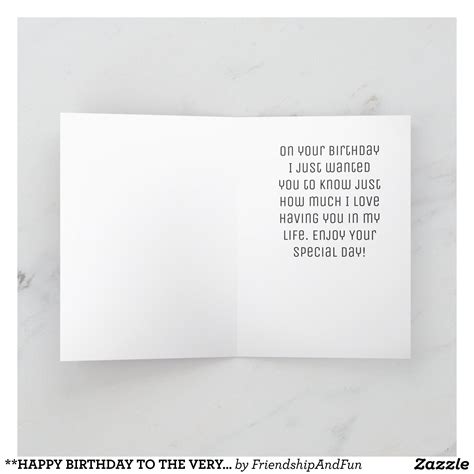 **HAPPY BIRTHDAY TO THE VERY BEST FRIEND** CARD | Zazzle | Best friend ...