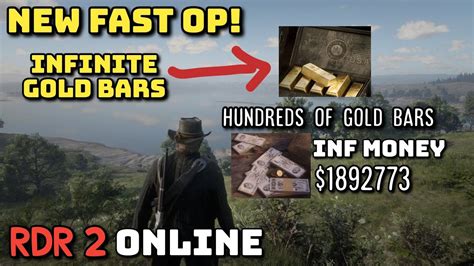 *NEW* OP INFINITE GOLD BARS + MONEY XP GLITCH! RDR2 ONLINE - RED DEAD ONLINE - RED DEAD ...