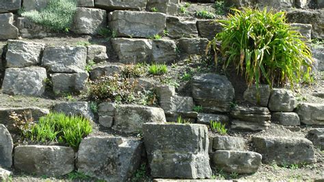 Rock Garden Wall Free Stock Photo - Public Domain Pictures