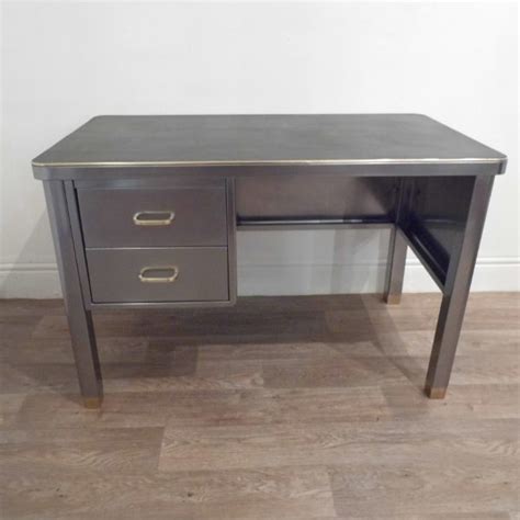 Vintage Industrial Desk - Travers Antiques