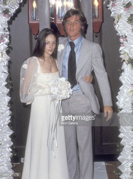 Actors Olivia Hussey and Dean Paul Martin attend their the Wedding... | Celebrity wedding ...