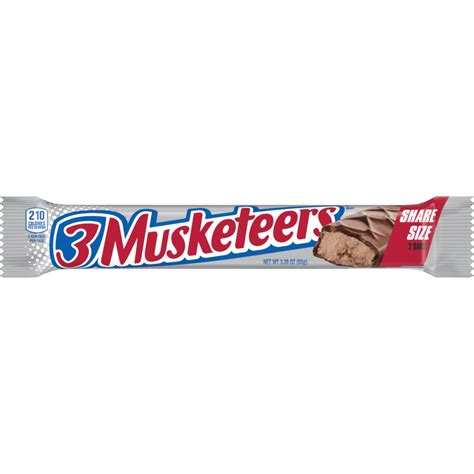 3 MUSKETEERS Share Size Chocolate Candy Bar, 3.28 oz | 3 MUSKETEERS®