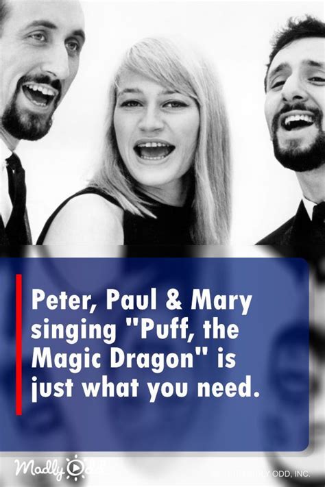 Peter, Paul, and Mary performing their most beloved song over the years ...