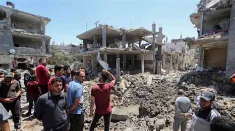 Israel intensifies attacks in Gaza as conflict enters fifth day - BBC News