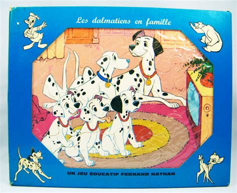 The 101 dalmatians in family - Fernand Nathan Educational Game (Puzzle)