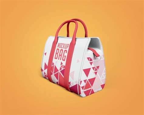 Free Female Hand Bag Mockup (PSD) - Psfreebies