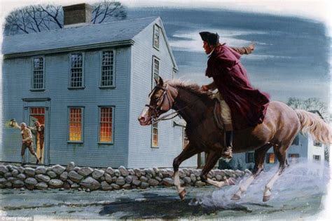 Paul Revere Midnight Ride Painting at PaintingValley.com | Explore ...