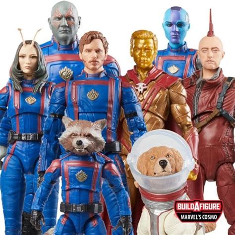 Guardians Of The Galaxy Vol. 3 Marvel Legends 6-Inch Action Figures ...