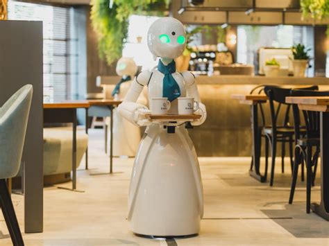 Taking a page from the movie 'Avatar'- This newly opened Tokyo café is run by cute robot waiters ...