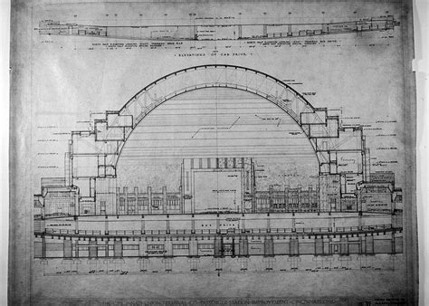 Floor Plans Cincinnati Union Terminal, Cincinnati Ohio