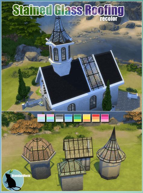 Unique Glass Roofing and Upgrading Your Roof Builds in The Sims 4 — SNOOTYSIMS