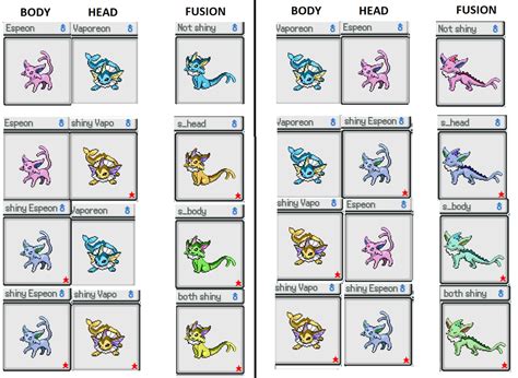 Shiny Pokémon | Pokémon Infinite Fusion Wiki | Fandom