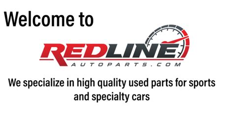 Redline Auto Parts - High Quality Used Car Parts