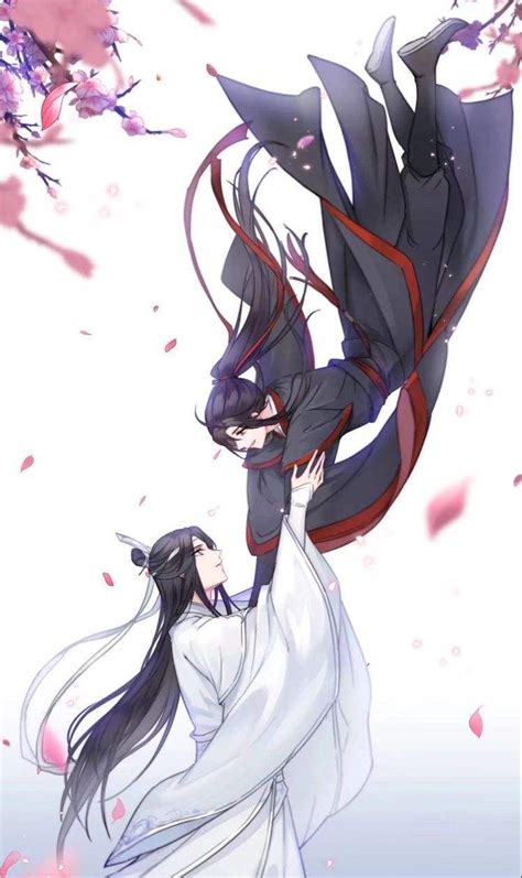 魔道祖师Q版人物壁纸，忘羡还是不忘秀恩爱啊