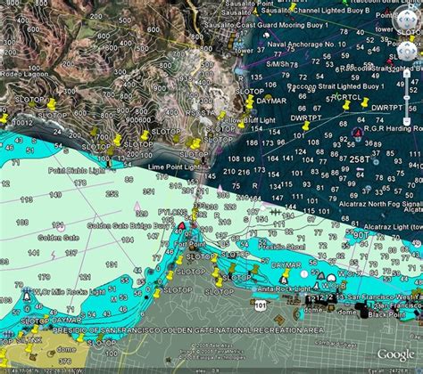 Google Earth Nautical Charts - Brigid Theodora