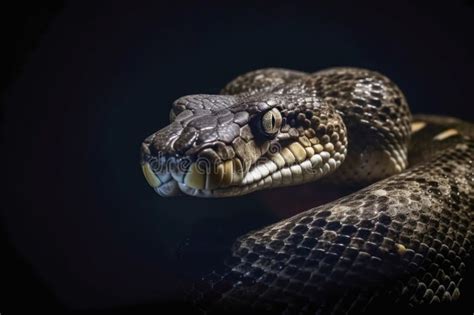 Anaconda Snake Head Close-up Stock Image - Image of mesmerizing, serpent: 279756487