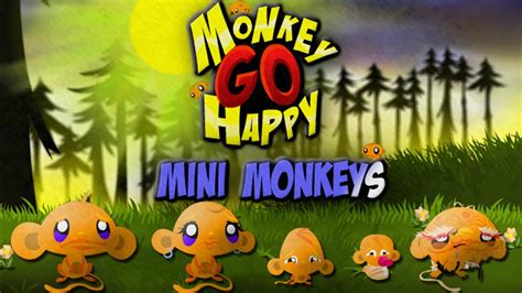 Monkey Go Happy: Mini Monkeys - Walkthrough - YouTube