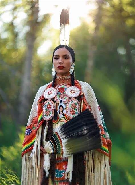 Nikita is Nêhiyaw (Plains Cree) from Moosomin First Nation in Ceremonial Dress : pics | Native ...