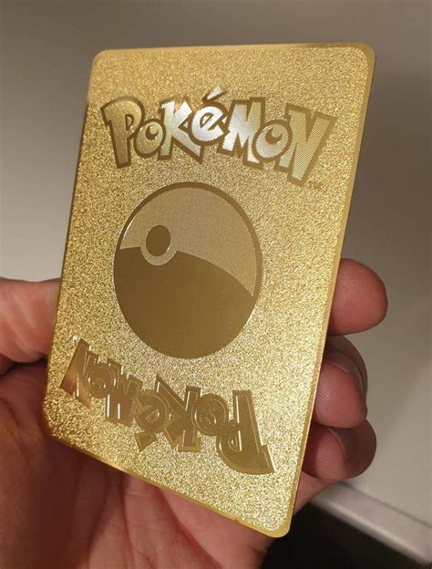 GOLD Shiny Ash Greninja Vmax Pokemon Card METAL Custom Made V | Etsy