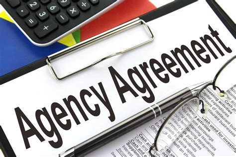 Agency Agreement - Clipboard image