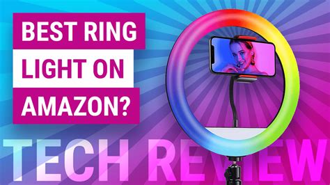 Best Ring Light on Amazon? Quntis 12-Inch RGB LED Ring Light & Stand ...