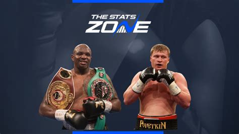 Dillian Whyte vs Alexander Povetkin Preview & Prediction - The Stats Zone