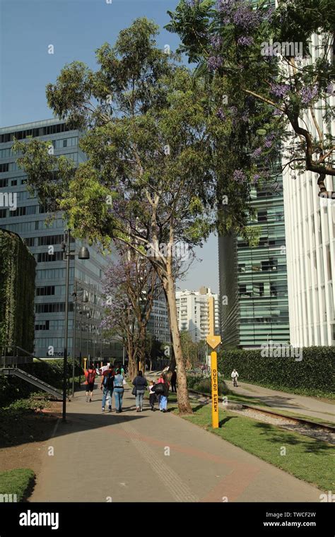 Modern architecture in Polanco, Mexico city Stock Photo - Alamy