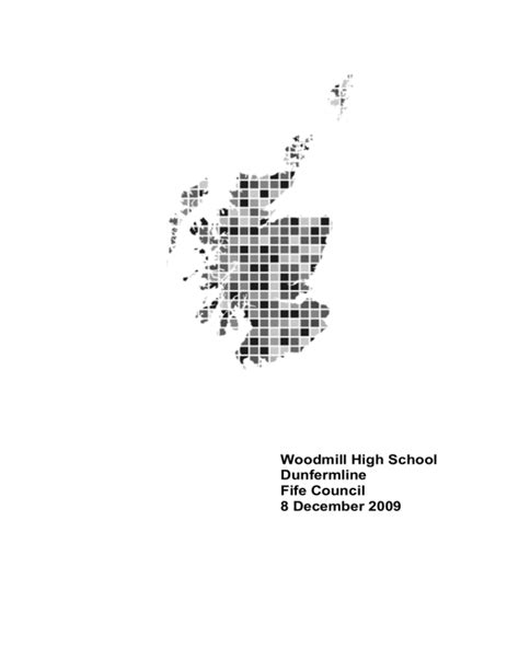 Woodmill High School Dunfermline Fife Council