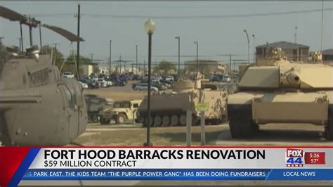 Fort Hood Barracks Renovation - YouTube