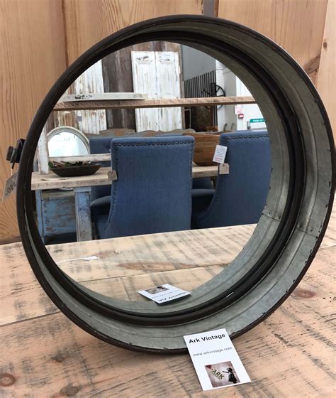 Round Metal Mirror — Ark Vintage - Vintage, Retro, Urban, Reclaimed