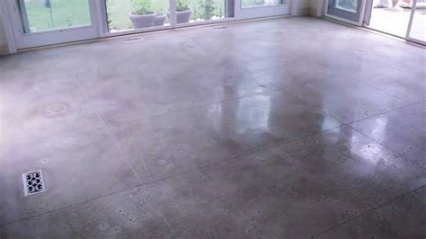 Polished Concrete Tiles - Concrete Innovations - YouTube