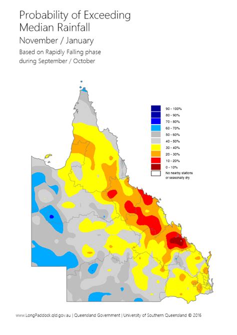 Queensland Climate Map