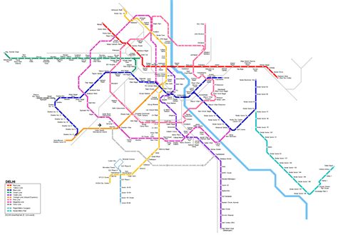 UrbanRail.Net > Asia > India > Delhi Metro