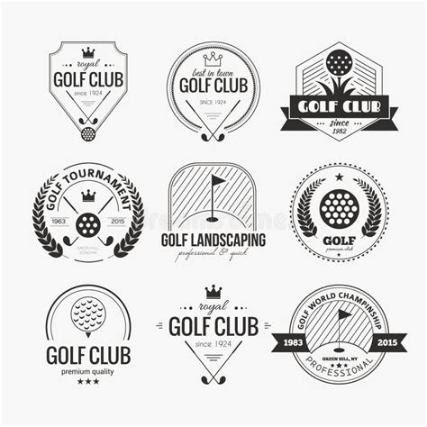 Golf Club Logo Stock Vector - Image: 56180681