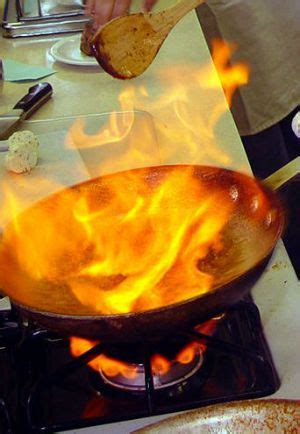 Flambe - How To Flambe Safely, Whats Cooking America