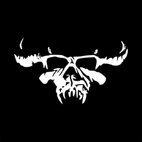 Danzig Skull Vinyl Decal Sticker