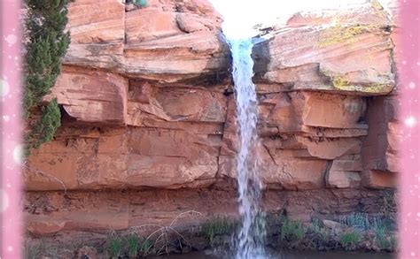 1-hour Desert Waterfall Sound for meditation, relaxation, focus or sleep