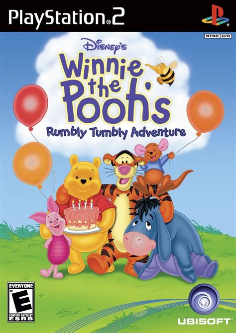 Winnie the Pooh Rumbly Tumbly Adventure Sony Playstation 2 Game