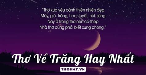 Bài Thơ Về Trăng Cho Bé [34+ Bài Thơ Về Ông Trăng Hay]