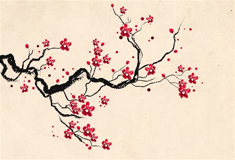 Japanese Artwork The cherry blossom (Sakura) Wall Art canvas painting – All Home Wall Art and ...