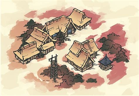 Japanese Village – 2-Minute Tabletop