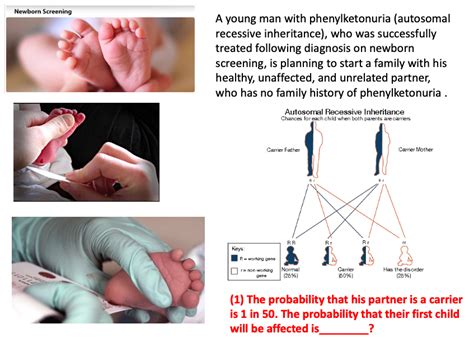 Solved Newborn Screening A young man with phenylketonuria | Chegg.com